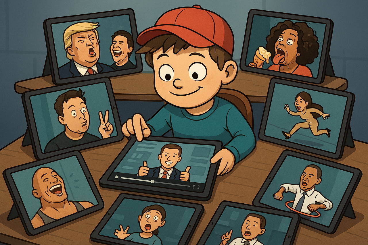 Un niño sólo con Sora2