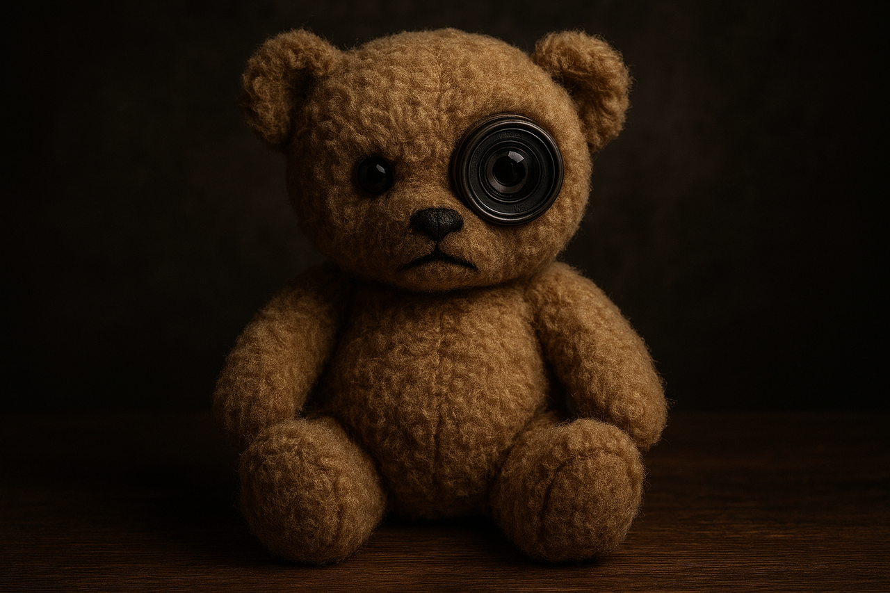 Osito con cámara